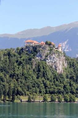 Bled Castle, Slovenya 'nın Bled kentinde Bled Gölü' ne bakan bir uçurum üzerine inşa edilmiş bir ortaçağ kalesidir. Slovenya 'nın en eski şatosudur ve şu anda Slovenya' nın en çok ziyaret edilen turizm merkezlerinden biri konumundadır..