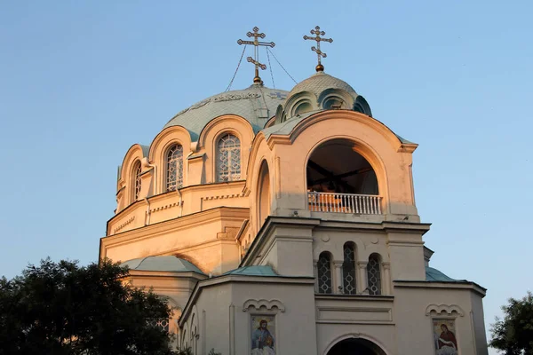 Catedral Trabalhador São Nicolau Milagre Eupatoria Yevpatoria Crimeia Ucrânia — Fotografia de Stock