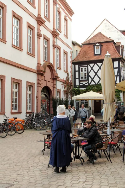 Centro Storico Spira Renania Palatinato Germania Spira Stata Fondata Dai — Foto Stock