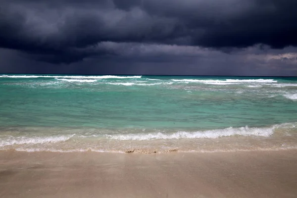 Tempesta Marina Acqua Smeraldo — Foto Stock