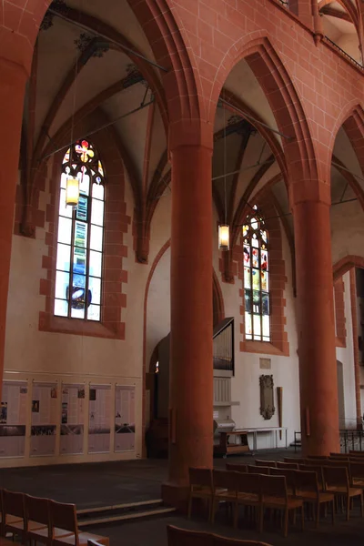 Iglesia Del Espíritu Santo Heiliggeistkirche Iglesia Más Famosa Heidelberg Alemania — Foto de Stock