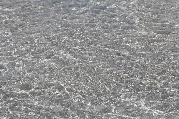 Вода Над Піском Тропічному Пляжі Фон Або Текстура — стокове фото