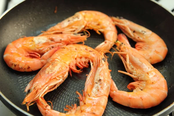 Grilled Prawn Shrimp Seafood — Stock Photo, Image