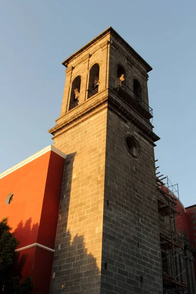 Chiesa Santo Domingo Puebla Messico Cappella Del Rosario Trova Nella — Foto Stock