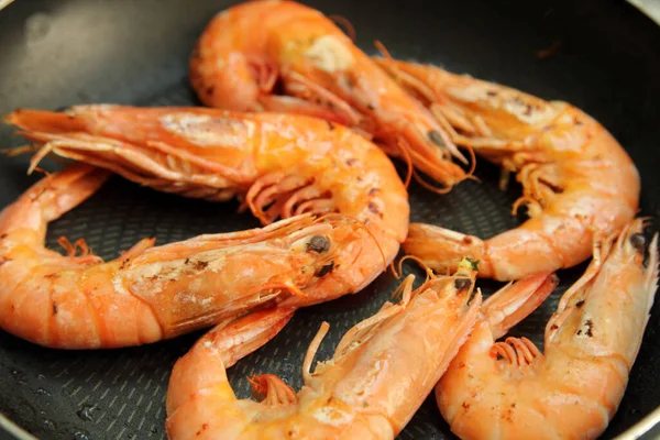 Grilled Prawn Shrimp Seafood — Stock Photo, Image