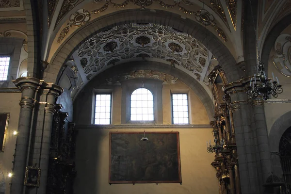 Église Saint Domingue Puebla Mexique Chapelle Rosario Est Située Dans — Photo