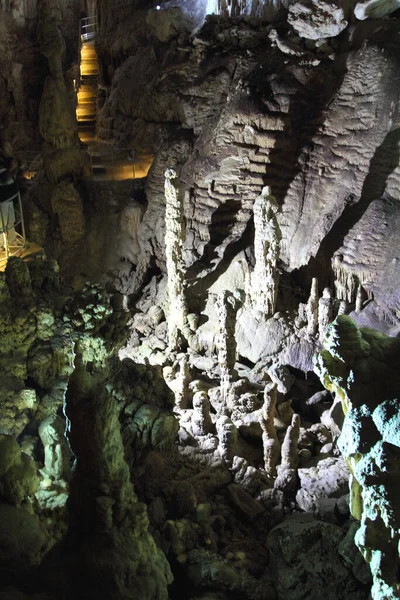 Der Saal Der Höhle Emine Bayr Hasar Tschatyr Dag Krim — Stockfoto