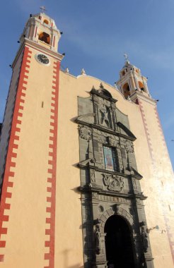 Cholula, Puebla, Meksika 'daki Havari Aziz Andrew Kilisesi. Parroquia de San Andres Apostol