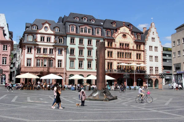 Centro Histórico Cidade Mainz Capital Maior Cidade Estado Renânia Palatinado — Fotografia de Stock