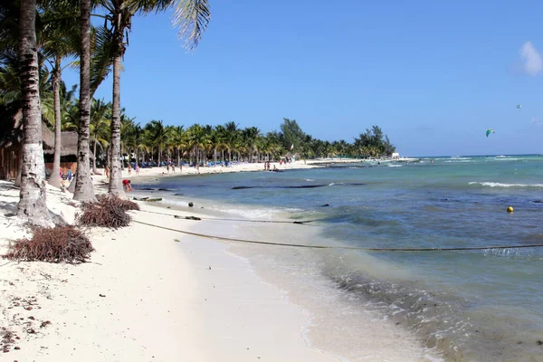 Hermosa Playa Cancún México — Foto de Stock