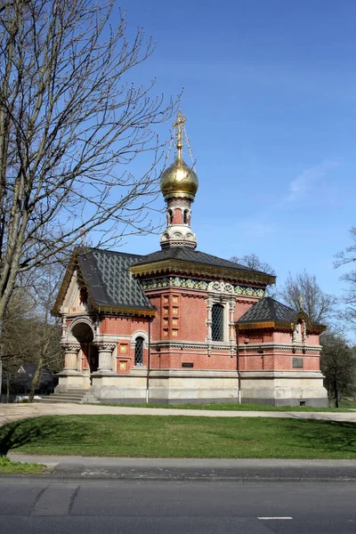 Russian Chapel All Hallows Churchin Bad Homburg Hesse Germany — Stock Photo, Image