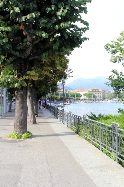 Lugano Sviçre Nin Tarihi Bölümü — Stok fotoğraf