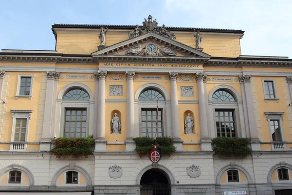 Parte Histórica Lugano Suíça — Fotografia de Stock