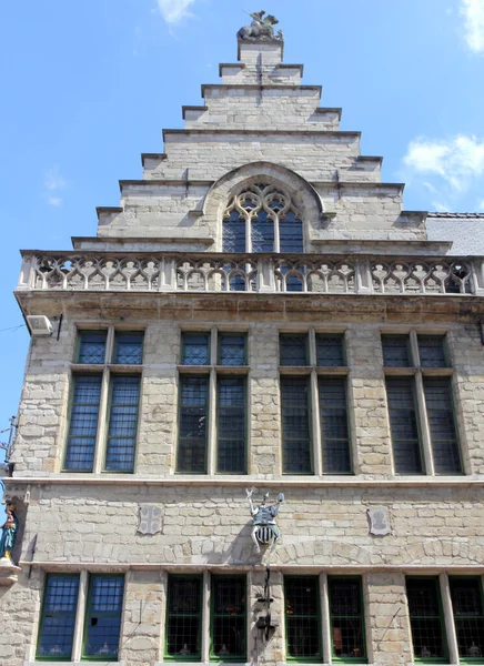 Historische Architectuur Van Gent België Europa — Stockfoto
