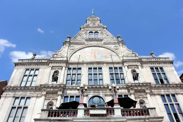 Arquitetura Histórica Ghent Bélgica Europa — Fotografia de Stock