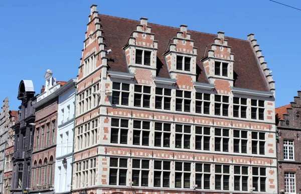 比利时 欧洲根特的历史建筑 — 图库照片