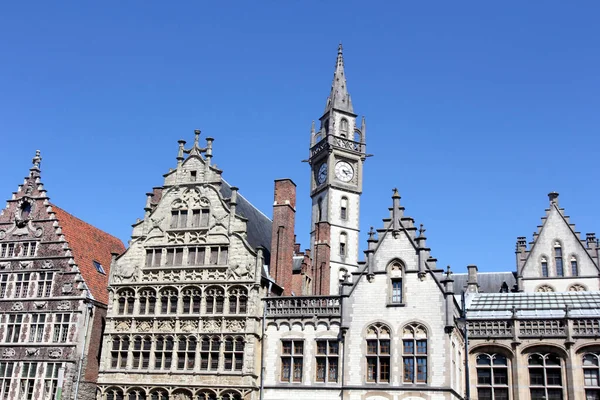 比利时 欧洲根特的历史建筑 — 图库照片
