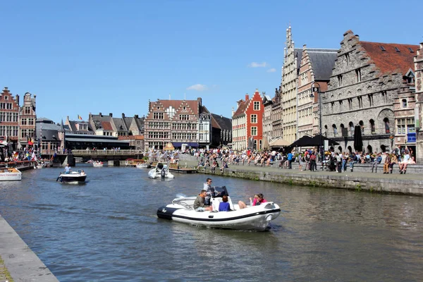 比利时 根特是东法兰德斯省的首府和最大城市 — 图库照片