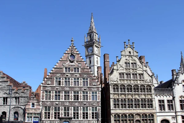 Architecture Historique Gand Belgique Europe — Photo