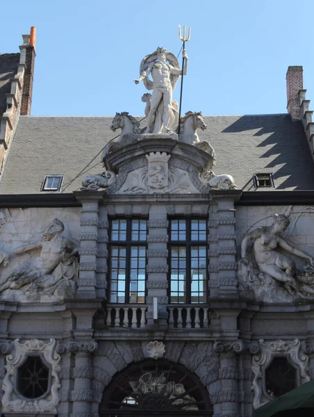 Historisk Arkitektur Gent Belgien Europa — Stockfoto