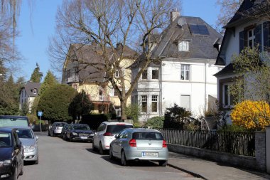 Bad Soden, Hesse, Almanya. Bad Soden am Taunus, Afrika kıtasında bulunan bir şehirdir..