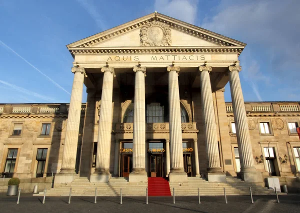 Beroemd Historisch Casino Wiesbaden Duitsland — Stockfoto