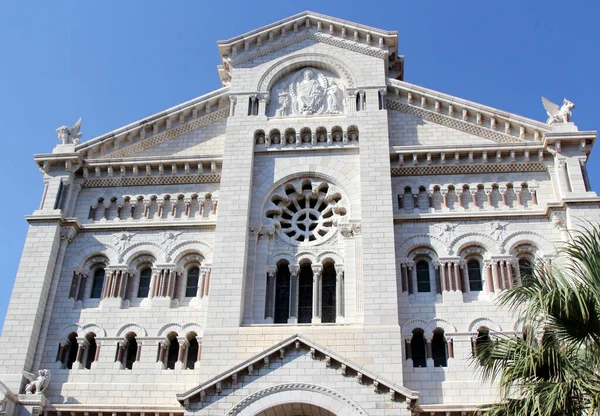 Собор Святого Миколая Монако Європа — стокове фото