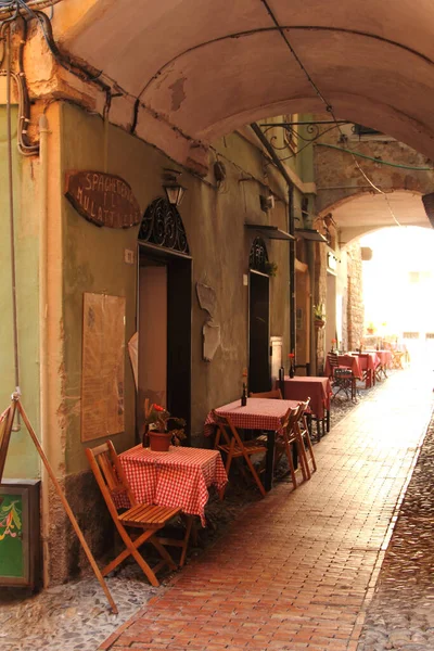 Stare Centrum San Remo Śródziemnomorski Kurort Wybrzeża San Remo Sanremo — Zdjęcie stockowe