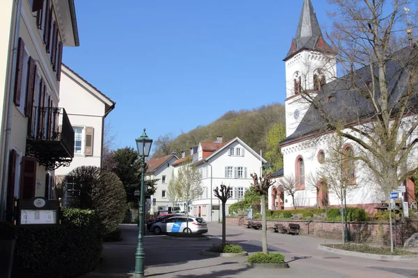 Bad Soden Assia Germania Bad Soden Taunus Una Città Centro — Foto Stock