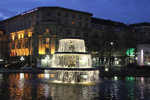 Wiesbaden Natale Assia Germania — Foto Stock