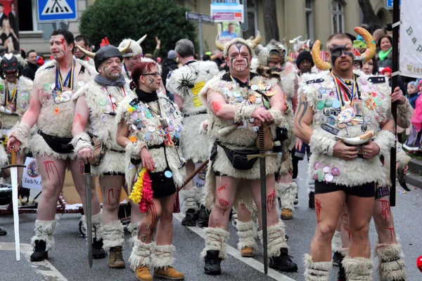 Parada Carnaval Wiesbaden Hesse Germania — Fotografie, imagine de stoc