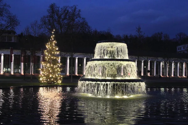 Wiesbaden Casino Natal Hesse Alemanha — Fotografia de Stock