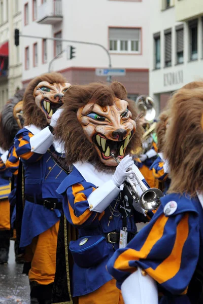 Parada Stradă Carnaval Wiesbaden Germania — Fotografie, imagine de stoc