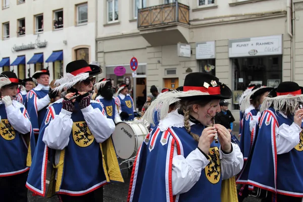 Wiesbaden Hesse Almanya Daki Karnaval Sokak Geçidi — Stok fotoğraf