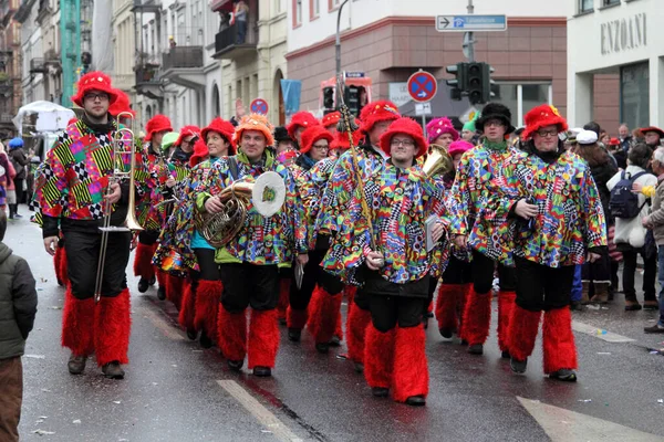 Carnival Street Parade Wiesbaden Hesse Germany — Stock Photo, Image