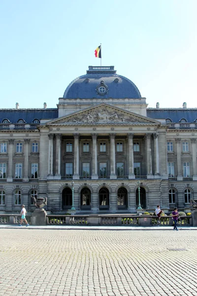 Brüsszel Történelmi Része Belgium — Stock Fotó