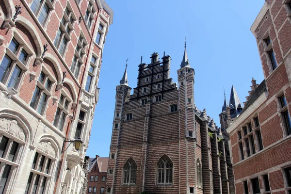 Medieval Historical Architecture Antwerp Belgium — Stock Photo, Image