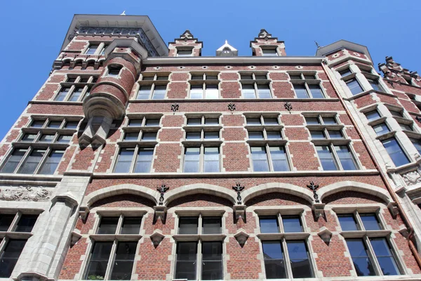 Middeleeuwse Historische Architectuur Antwerpen België — Stockfoto