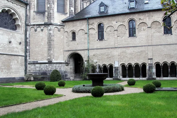 Minster Van Bonn Een Van Oudste Kerken Van Duitsland Gebouwd — Stockfoto