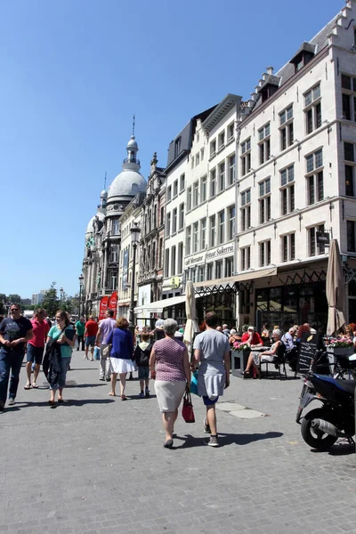 Partie Historique Anvers Belgique — Photo