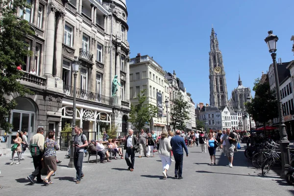 Historical Part Antwerp Belgium — Stock Photo, Image