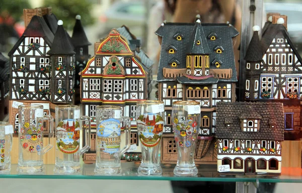 Souvenirs Uit Duitsland Bierglazen — Stockfoto