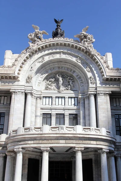 Museum Voor Schone Kunsten Palacio Bellas Artes Mexico Stad Mexico — Stockfoto