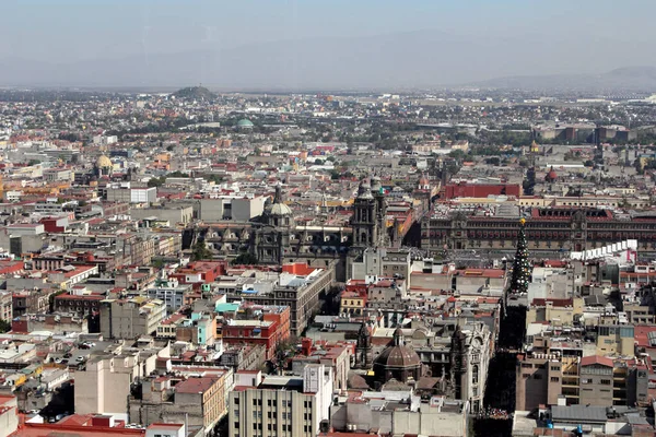 A view of downtown Mexico City, Mexico.