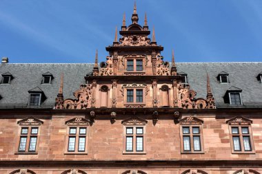 Johannisburg Sarayı, Aschaffenburg, Almanya, Bavyera 'nın kuzeybatısında..