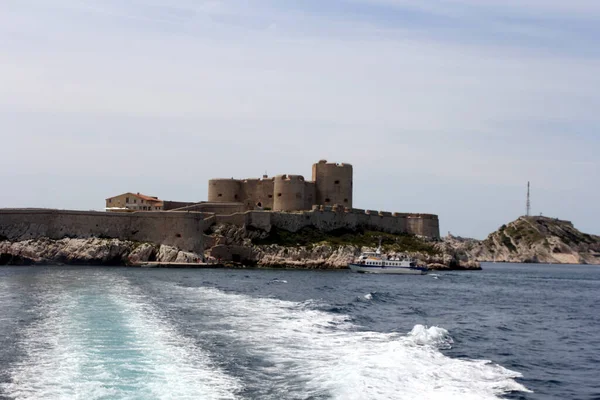 Chateau Marseille Frankrijk Het Chteau Een Fort Later Een Gevangenis — Stockfoto