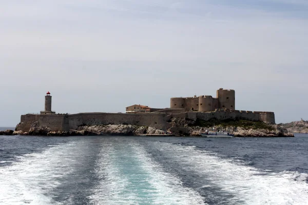 Chateau Marseille Frankrijk Het Chteau Een Fort Later Een Gevangenis — Stockfoto