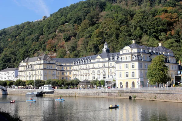 Spa Huset Kurhaus Och Casino Semesterorten Bad Ems Rheinland Pfalz — Stockfoto