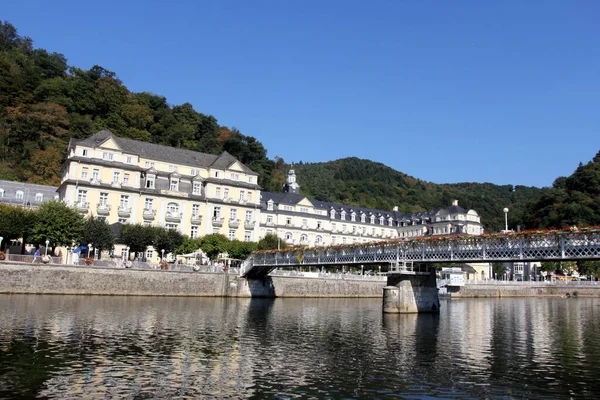 Spa Huset Kurhaus Och Casino Semesterorten Bad Ems Rheinland Pfalz — Stockfoto