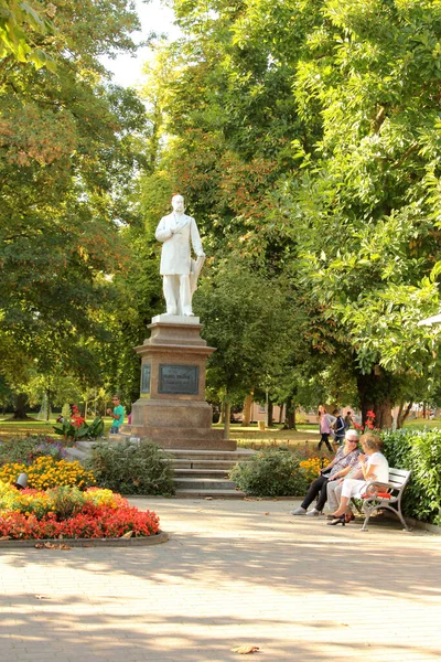 Курортный Городок Bad Ems Реке Лан Германия — стоковое фото